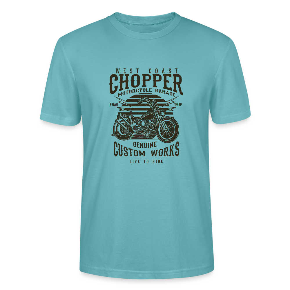 Stanley/Stella Uniseks T-shirt CRAFTER - pastel-turquoise