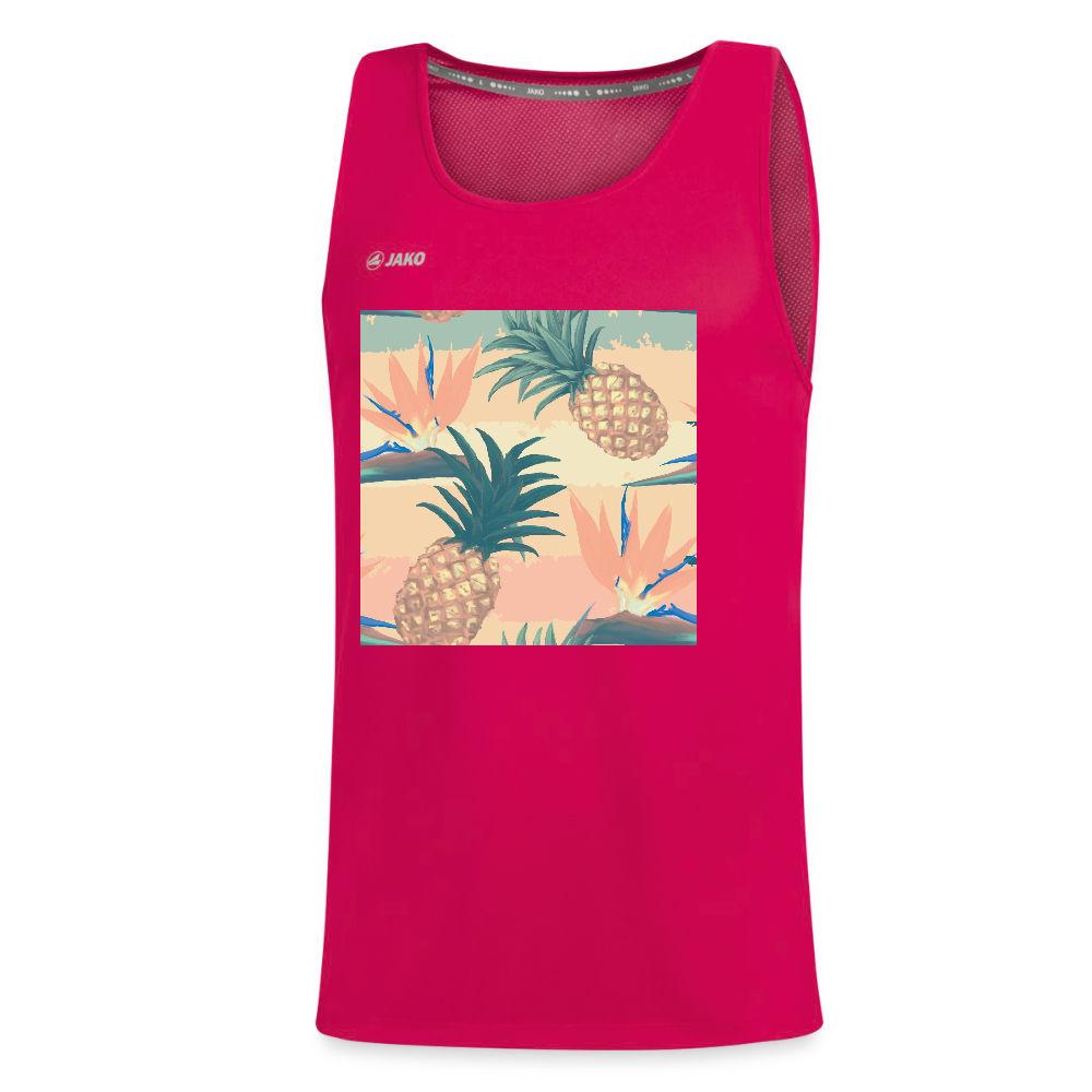 JAKO Teenager tanktop Run 2.0 - donker roze