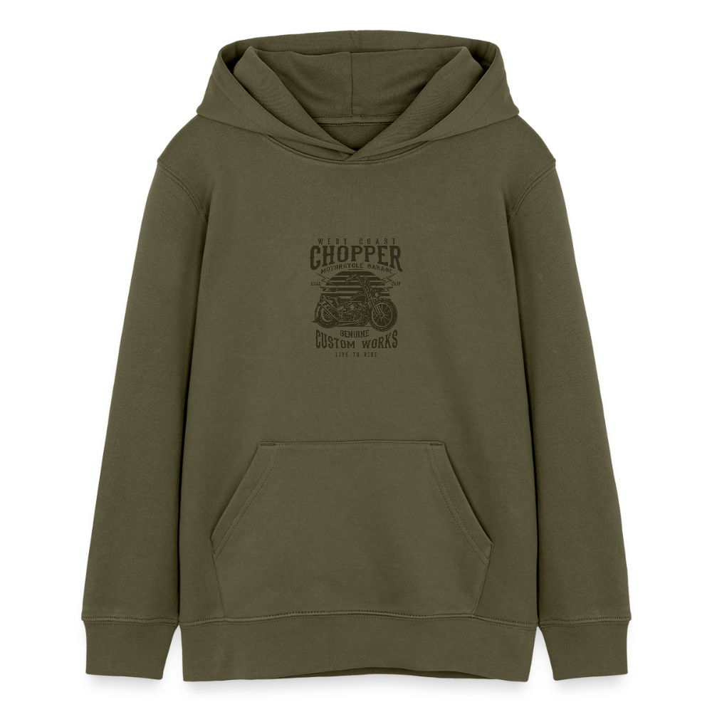 Stanley/Stella Tiener bio-hoodie Mini Cruiser - kaki