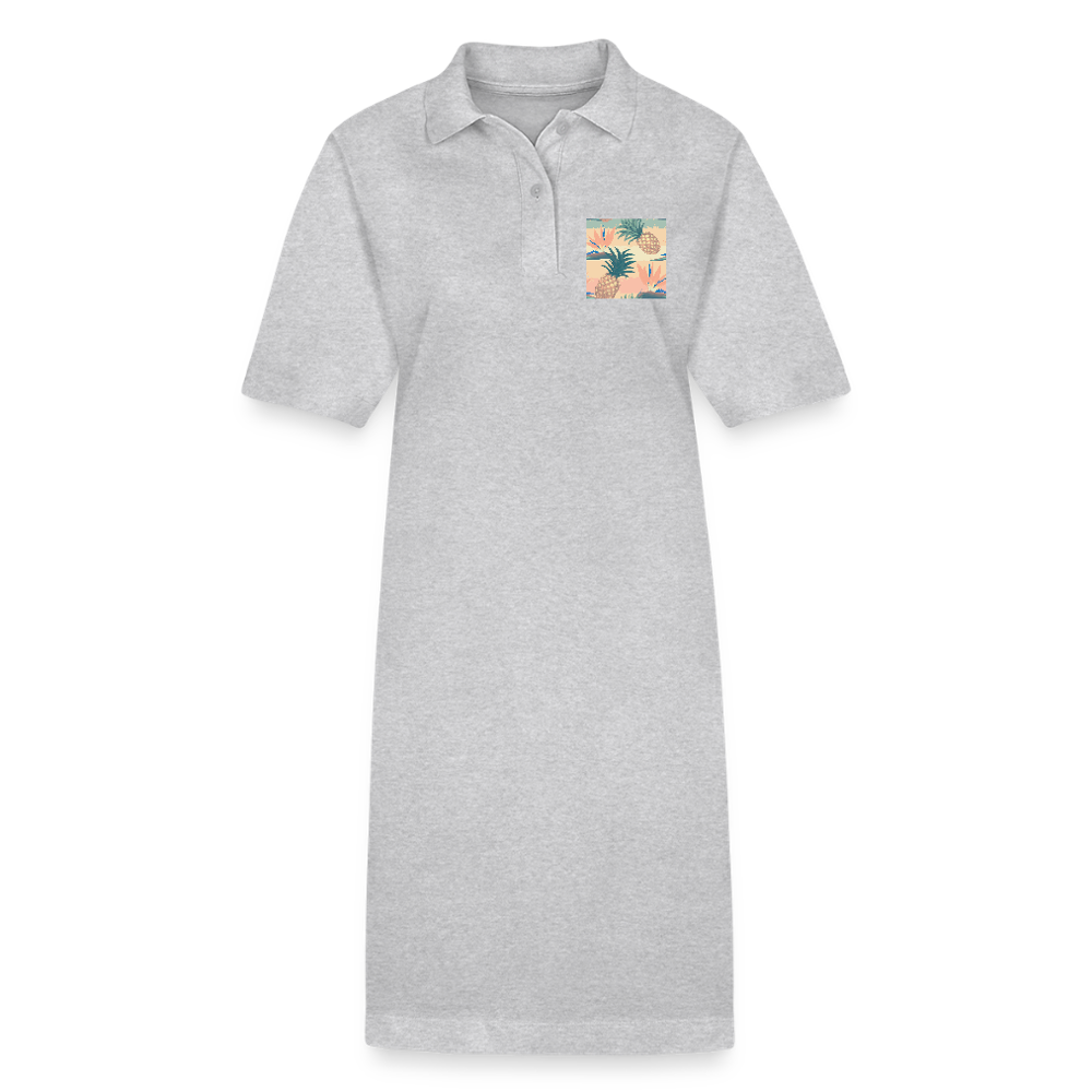 Stanley/Stella Vrouwen bio polojurk PAIGER - grijs gemêleerd