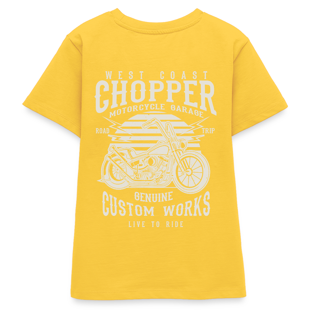 Teenager Premium T-shirt - geel