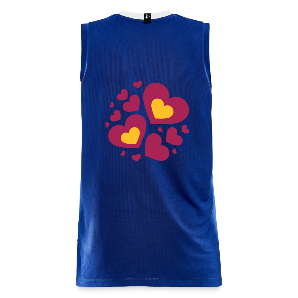 CRAFT Progress mannen basketbalshirt - koningsblauw