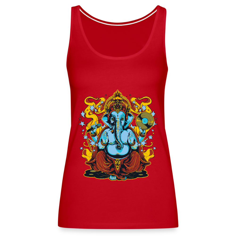 Vrouwen Premium tank top - rood