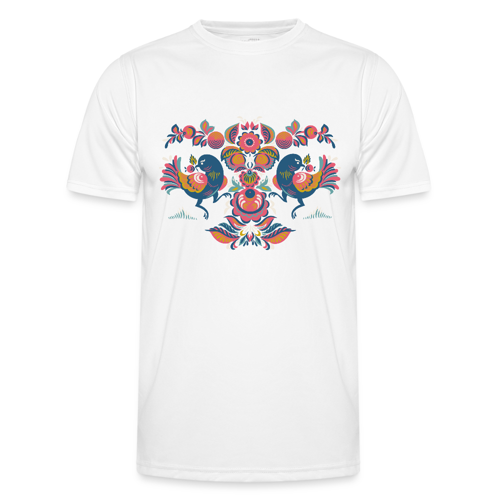 Functioneel T-shirt voor mannen - wit