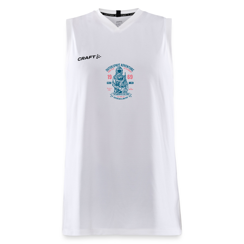 CRAFT Progress kinder-basketbalshirt - wit
