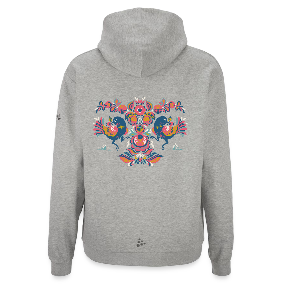 CRAFT Community 2.0 hoodie - grijs gemêleerd