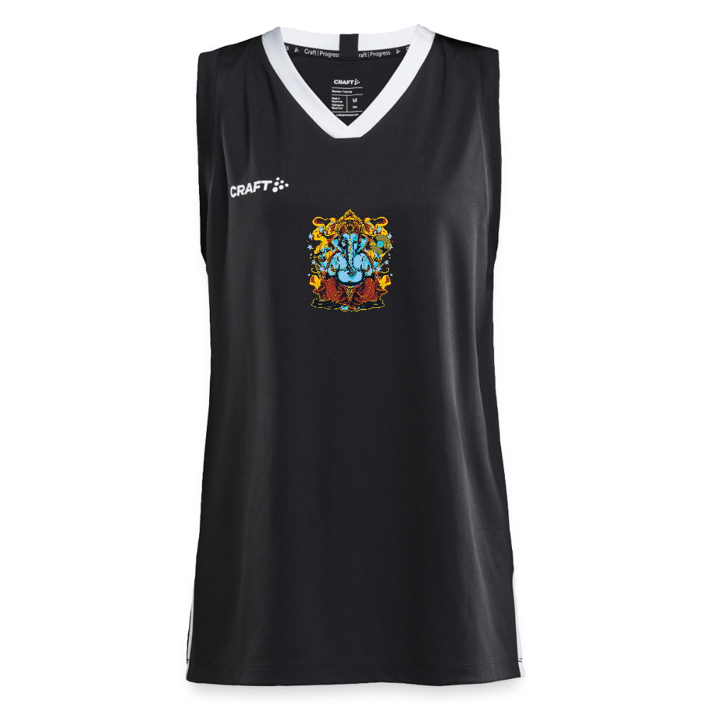 CRAFT Progress vrouwen basketbalshirt - zwart