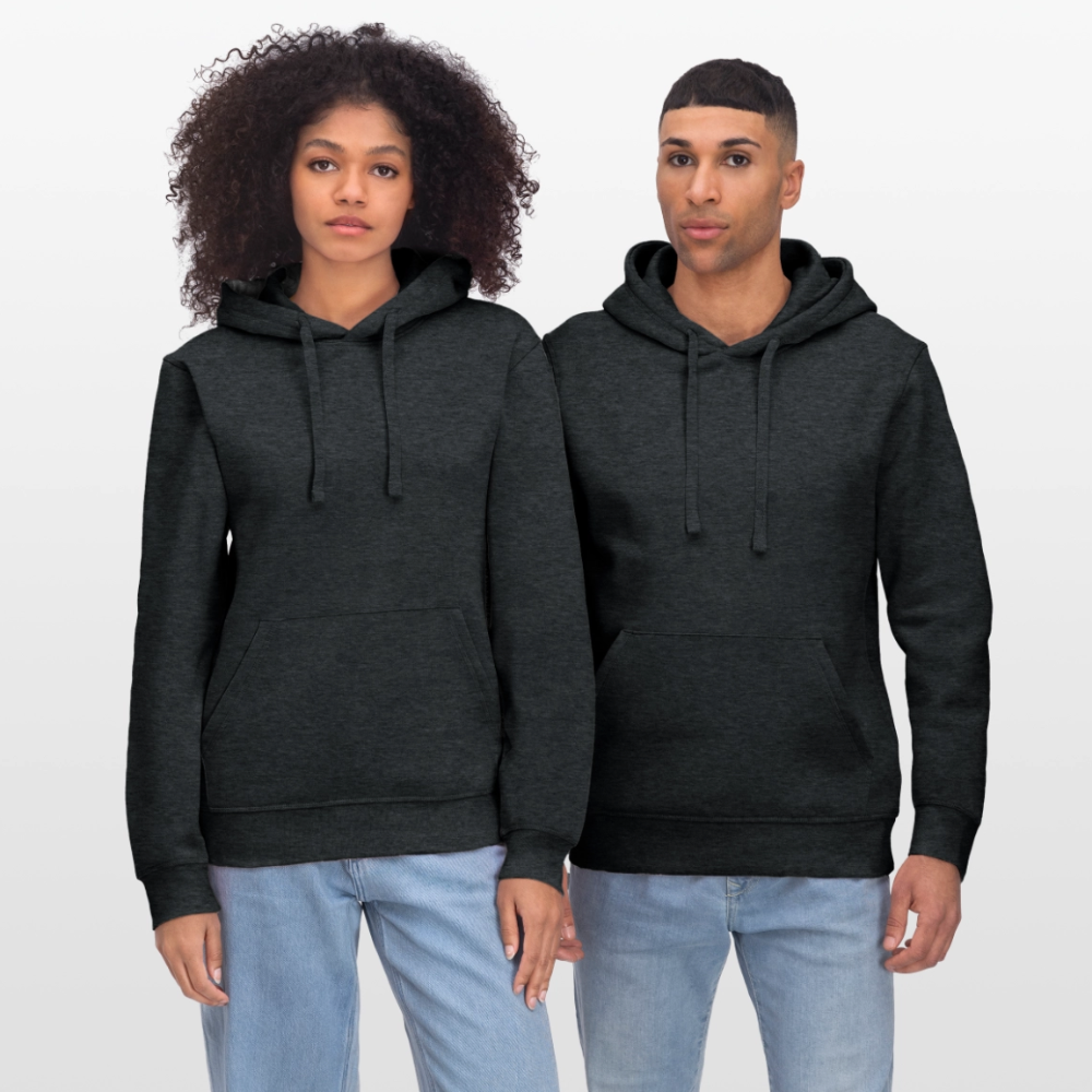 Stanley/Stella Uniseks bio-hoodie DRUMMER - donkergrijs gemêleerd