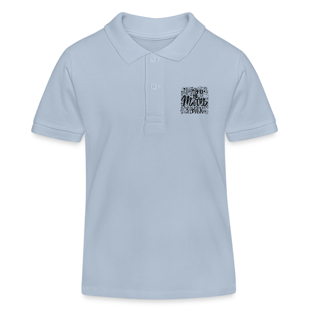 Stanley/Stella Kinderen bio-poloshirt MINI SPRINTER - sky blue