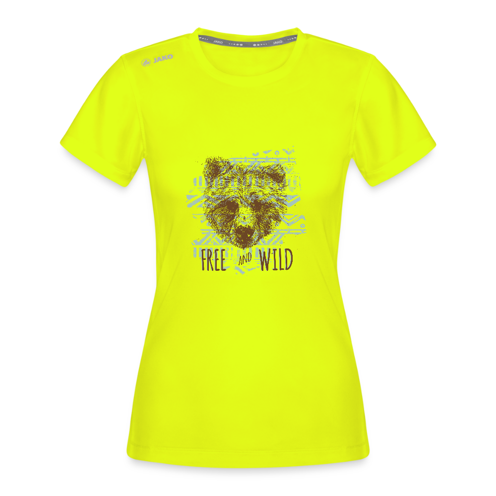 JAKO Vrouwen T-shirt Run 2.0 - neongeel