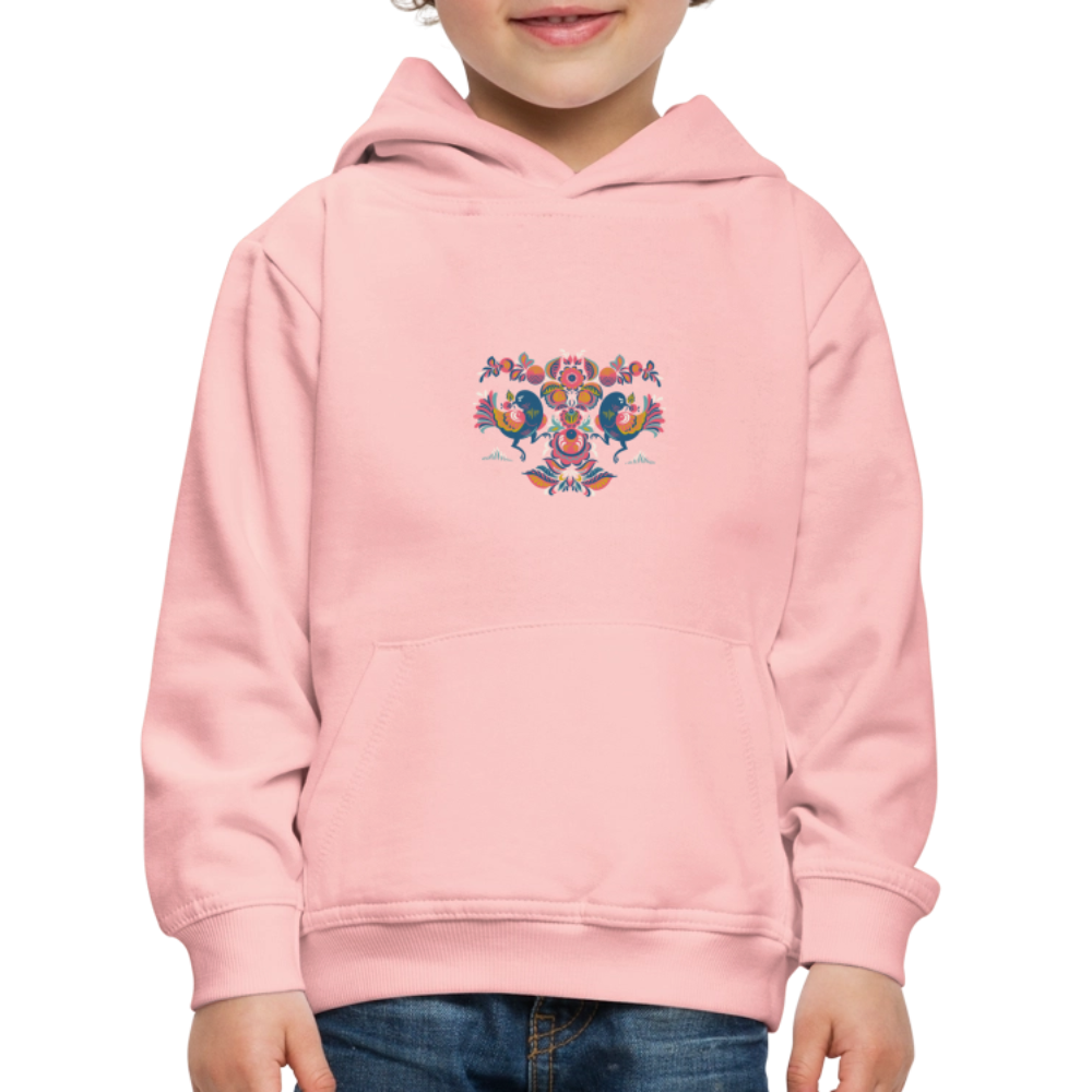 Kinderen trui Premium met capuchon - kristalroze