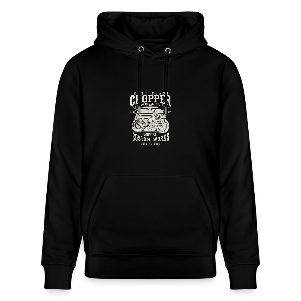 Stanley/Stella Uniseks bio-hoodie CRUISER - zwart