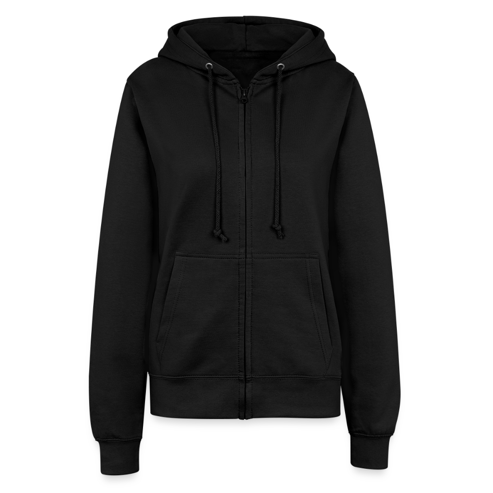 Vrouwen ziphoodie - zwart