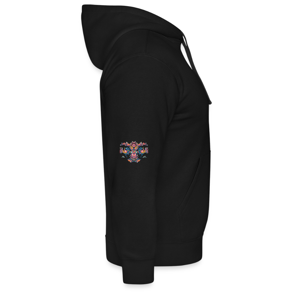 Mannenhoodie van Russell - zwart