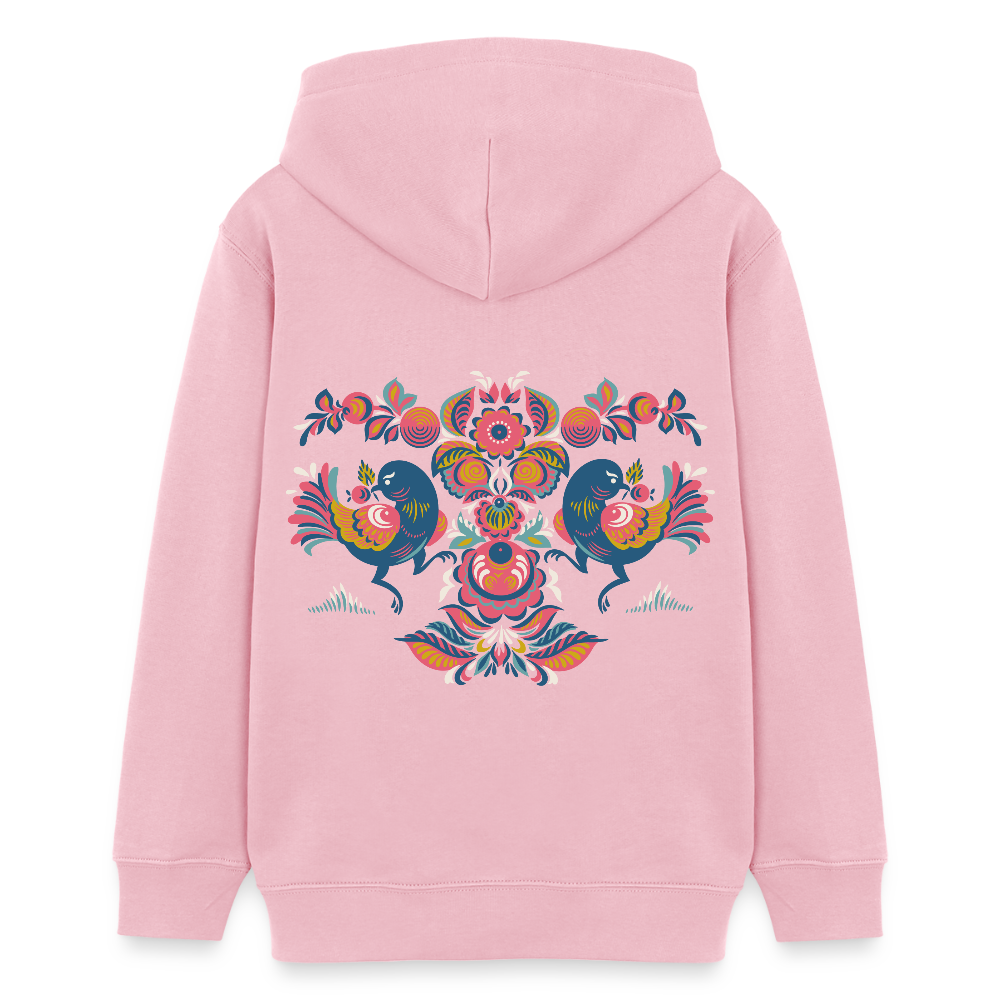 Stanley/Stella Tiener bio-hoodie Mini Cruiser - lichtroze