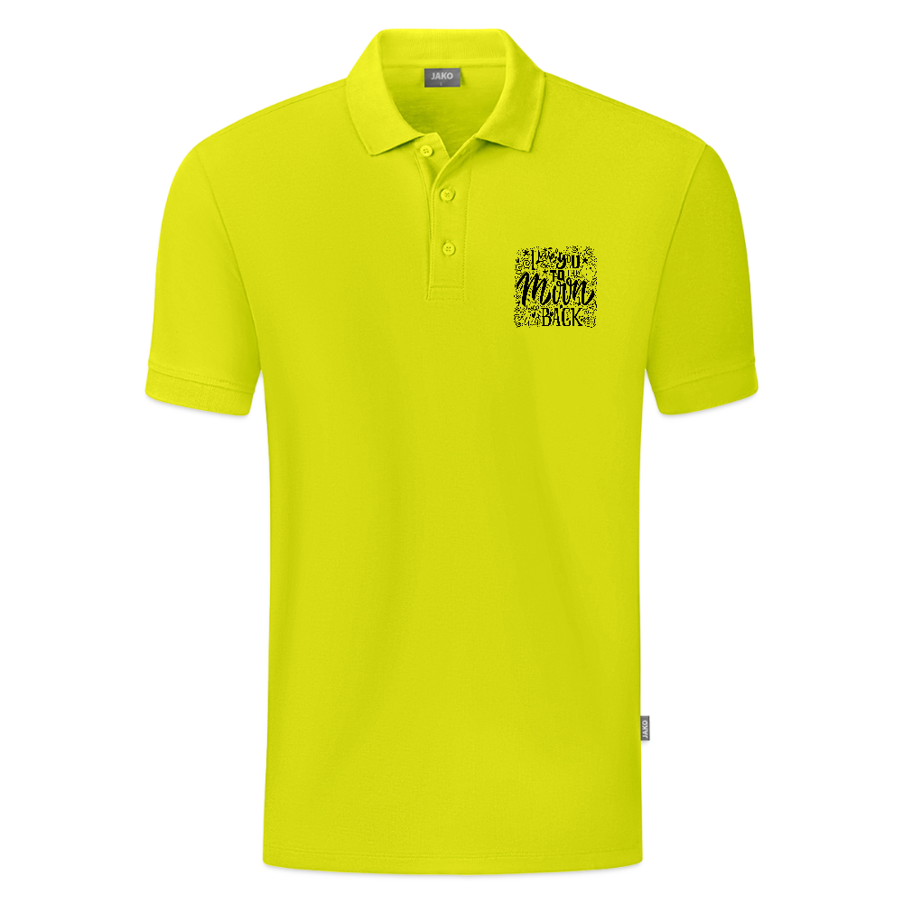 JAKO Teenager polo Organic - limegroen