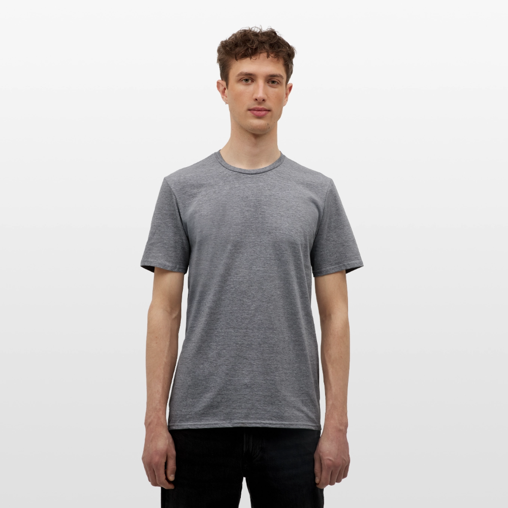 Mannen T-shirt - grafiet gemêleerd
