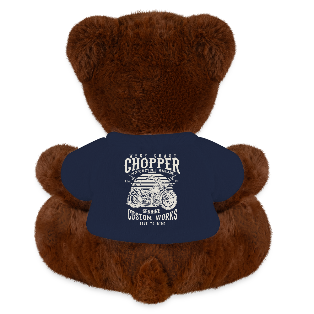 MiniFeet® RecycelBär® bruin - navy