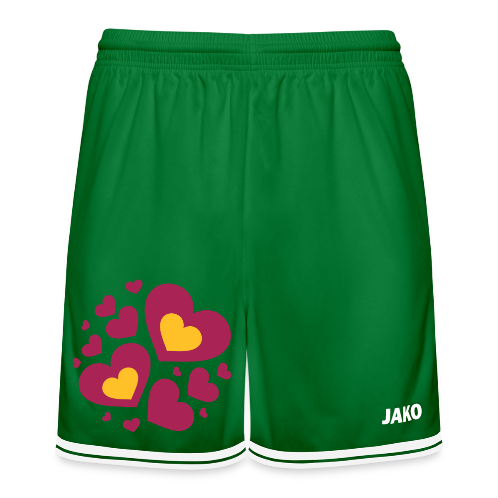 JAKO basketbalshort Center 2.0 - groen/wit