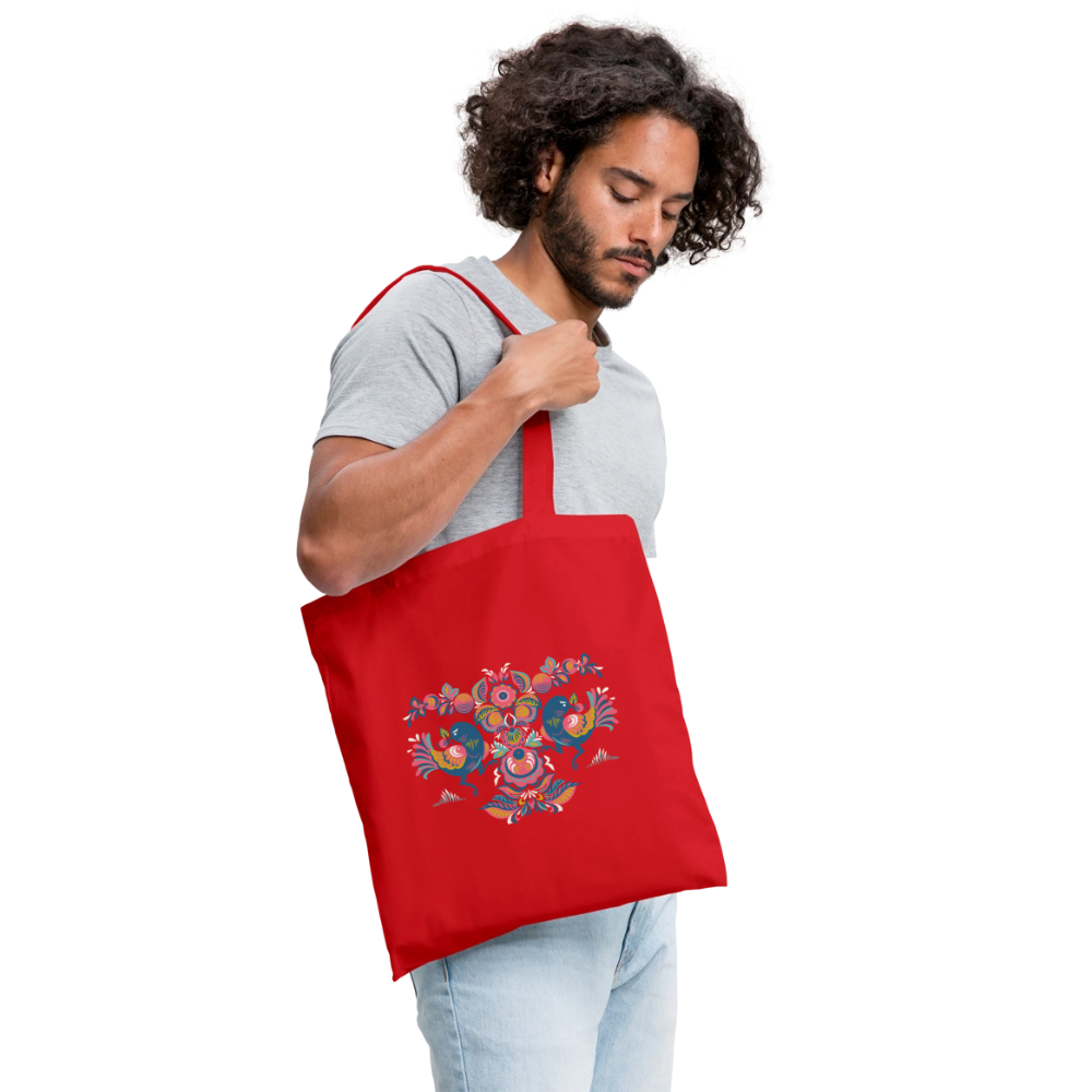 Tas van stof - rood