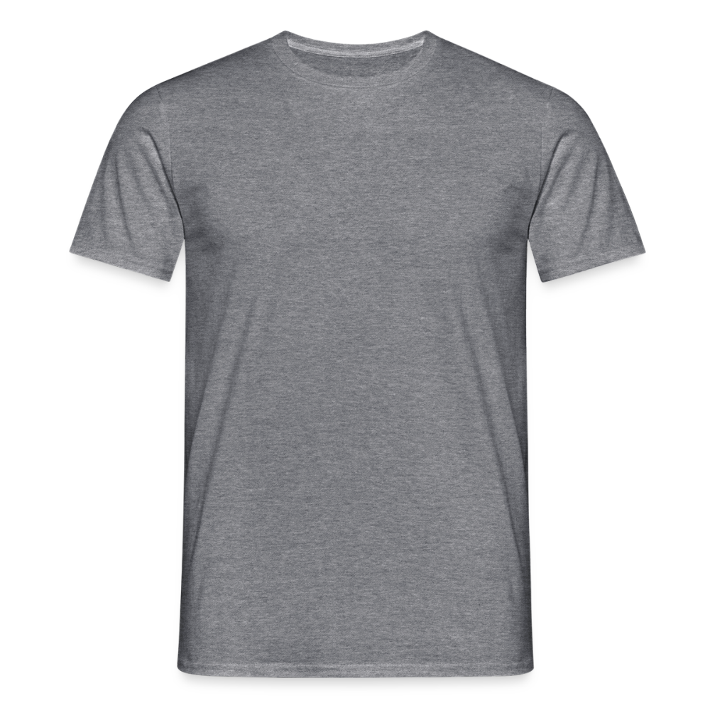 Mannen T-shirt - grafiet gemêleerd
