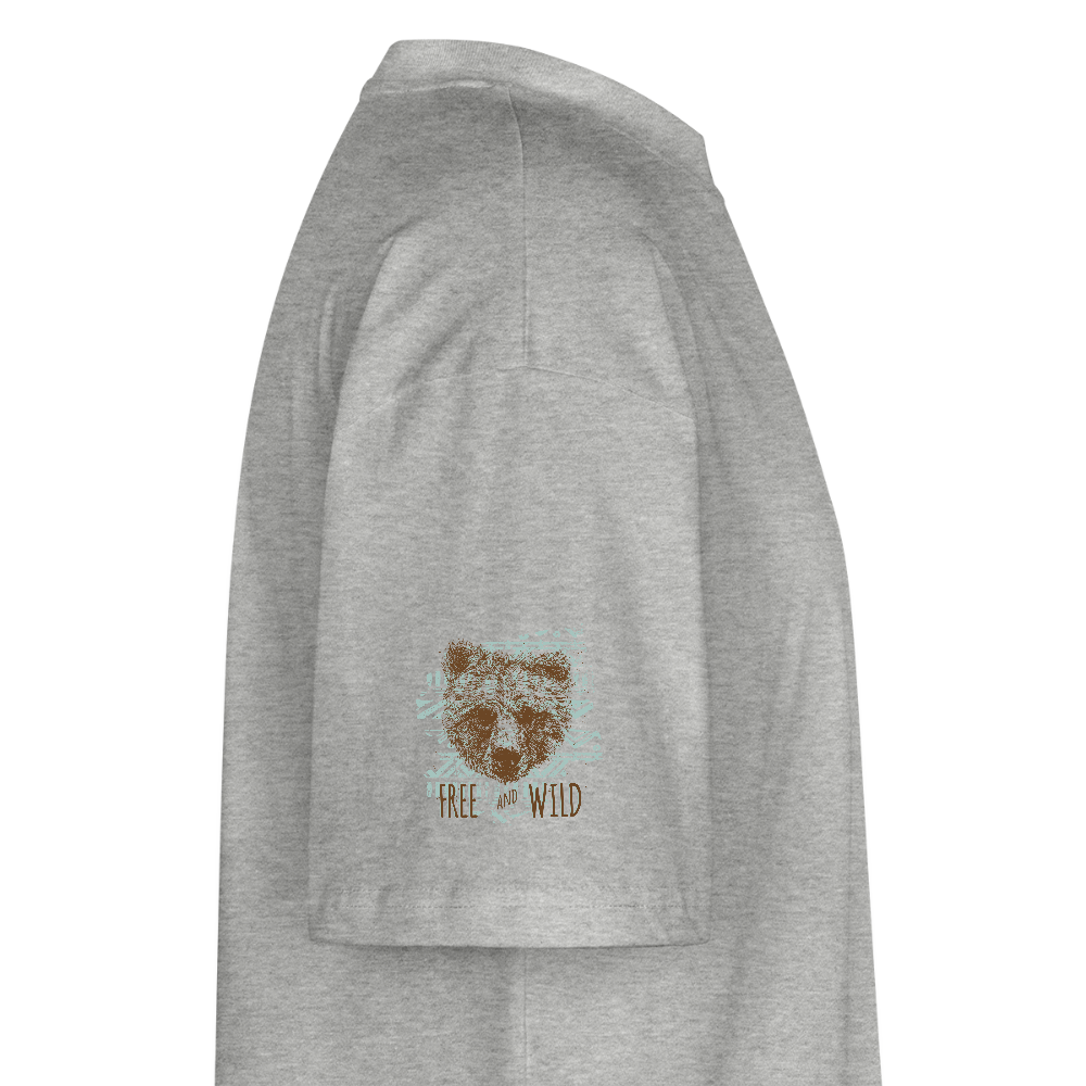 Stanley/Stella Uniseks oversized bio T-shirt Blaster - grijs gemêleerd