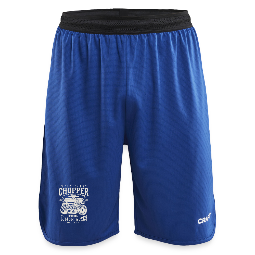 CRAFT Progress kinder-basketbalshorts - koningsblauw