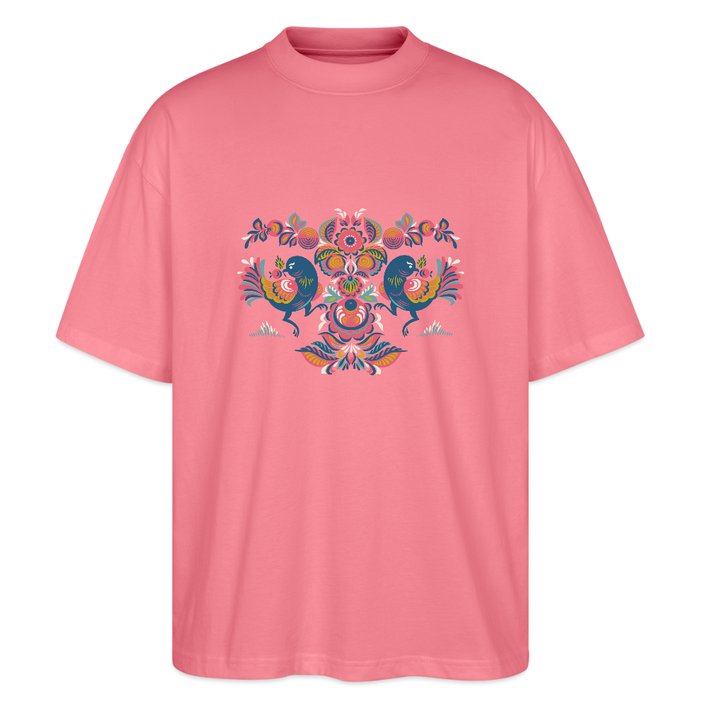 Stanley/Stella Uniseks oversized bio T-shirt Blaster - roze