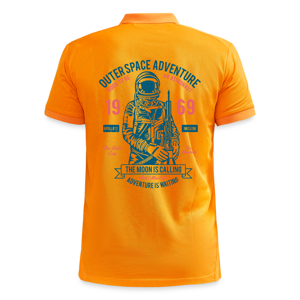 CRAFT Core Unify polo - lichtoranje gemêleerd