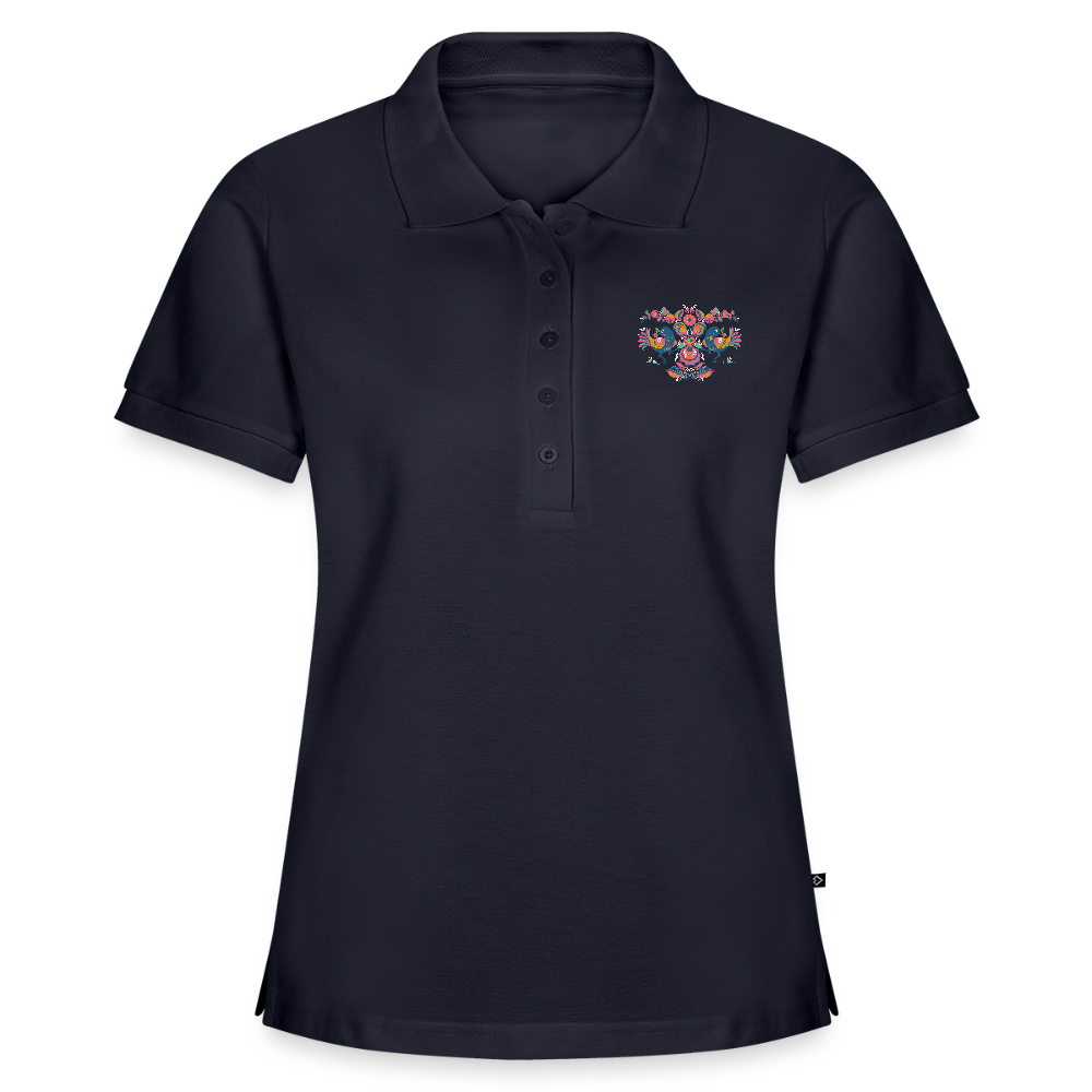 Vrouwen Premium Bio Poloshirt - navy