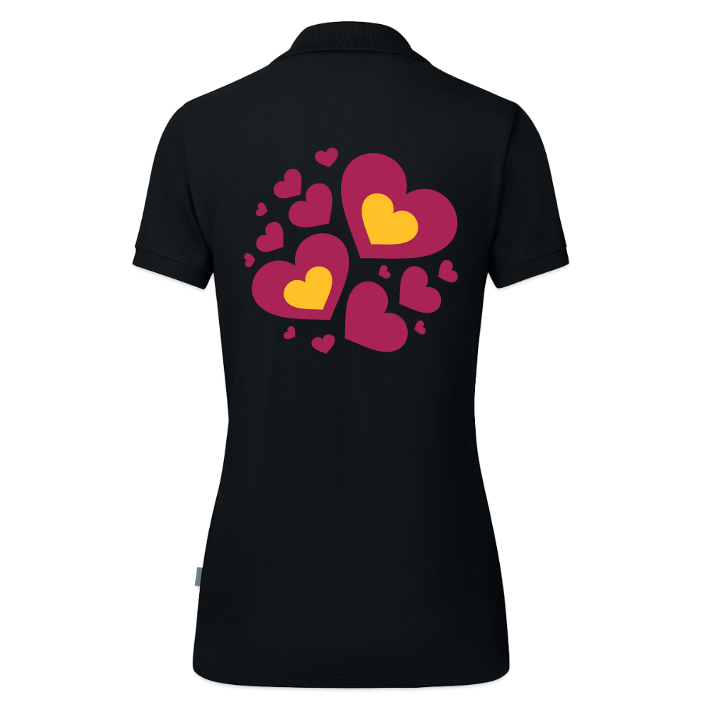 JAKO Vrouwen polo Organic - zwart