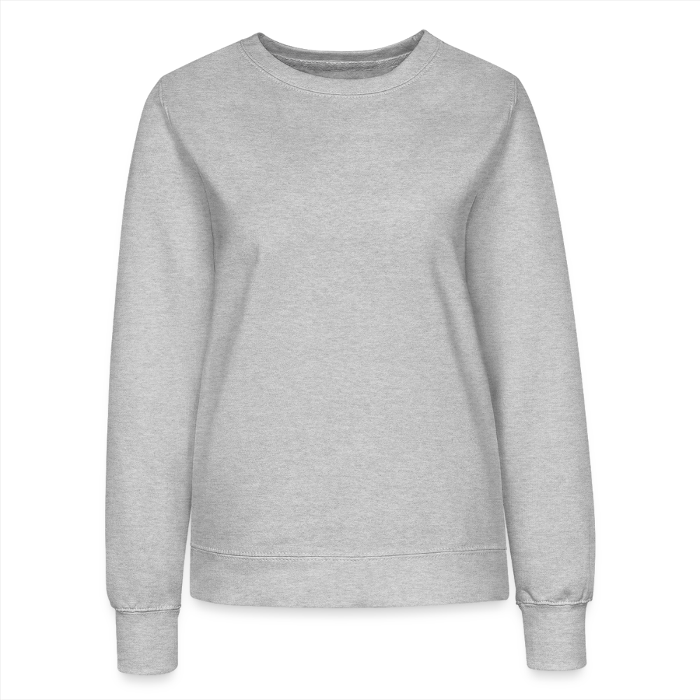 Vrouwen sweatshirt - grijs gemêleerd