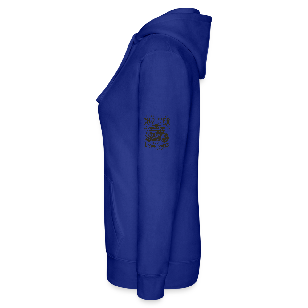 Vrouwenhoodie van Russell - koningsblauw