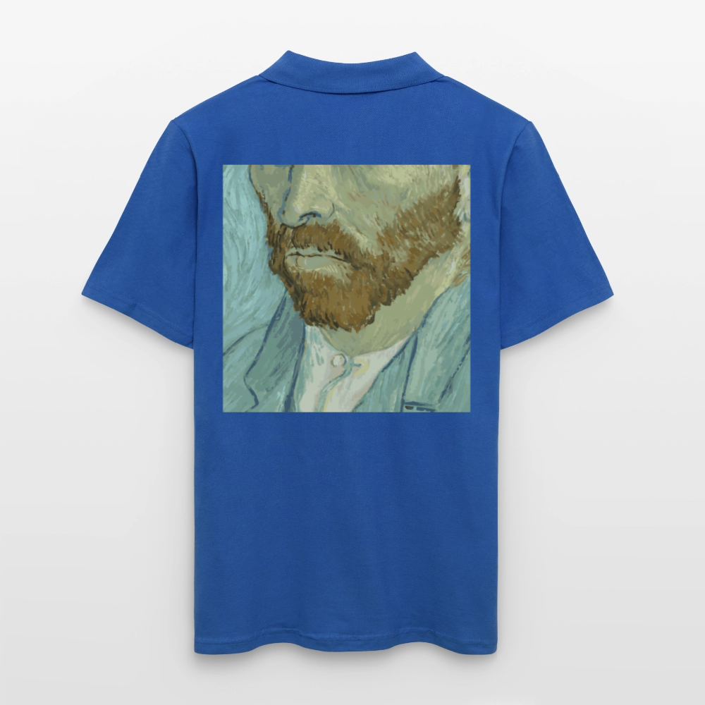 Mannen poloshirt - koningsblauw