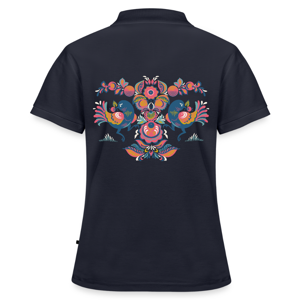 Vrouwen Premium Bio Poloshirt - navy
