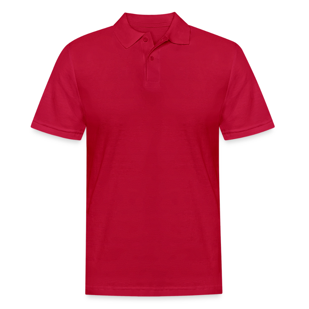Mannen poloshirt - cherry red