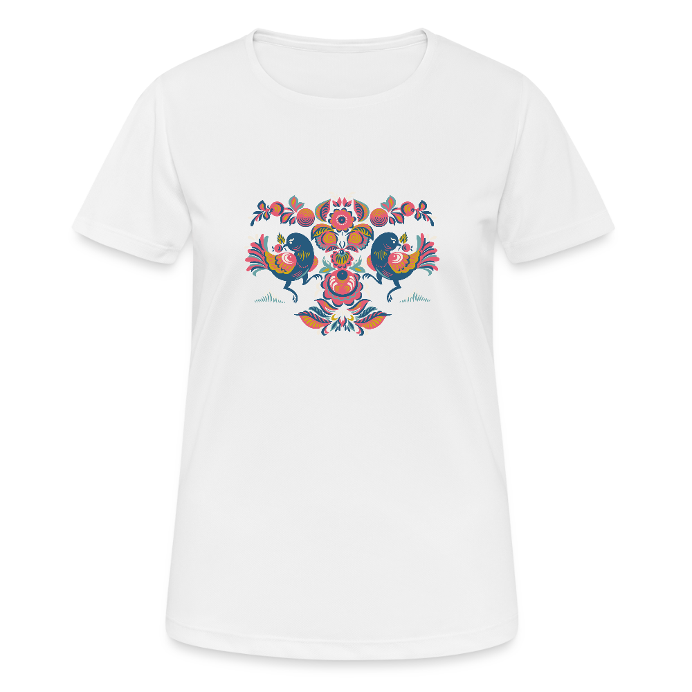 Vrouwen T-shirt ademend actief - wit