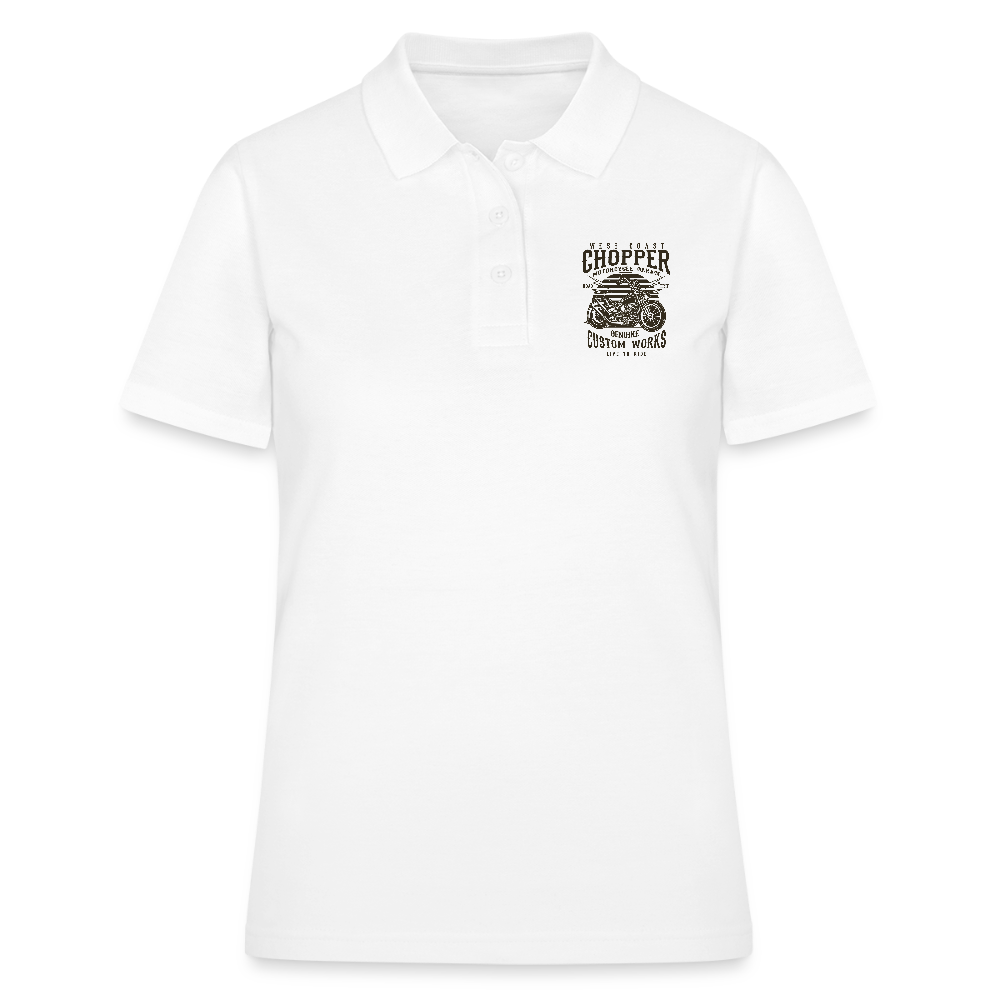 Women's Polo Shirt - wit