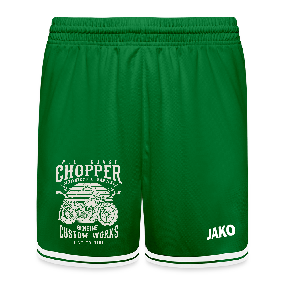 JAKO Kinderbasketbalshort Center 2.0 - groen/wit