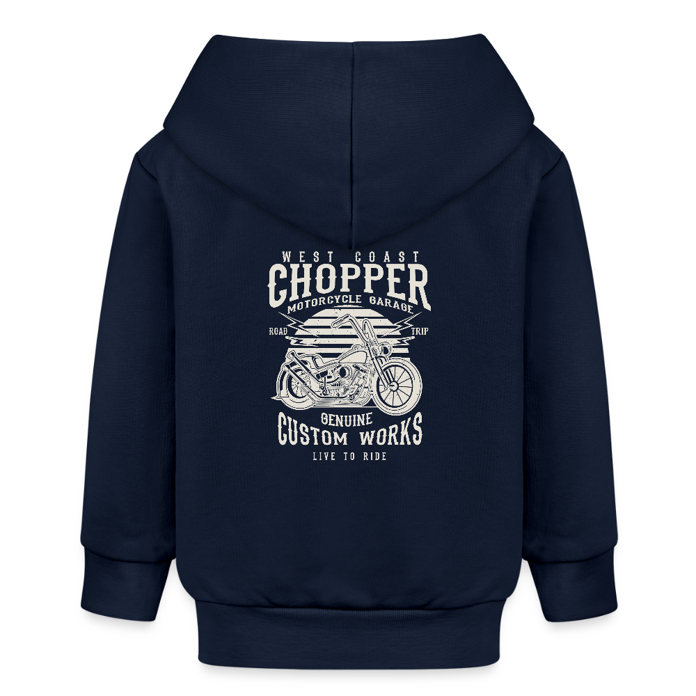 Stanley/Stella Bio zip-hoodie BABY CONNECTOR - navy