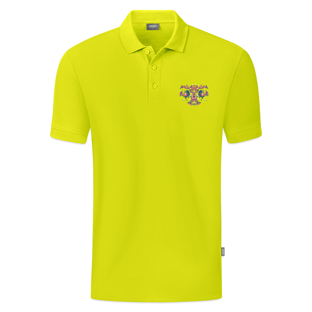 JAKO Kinderpolo Organic - limegroen
