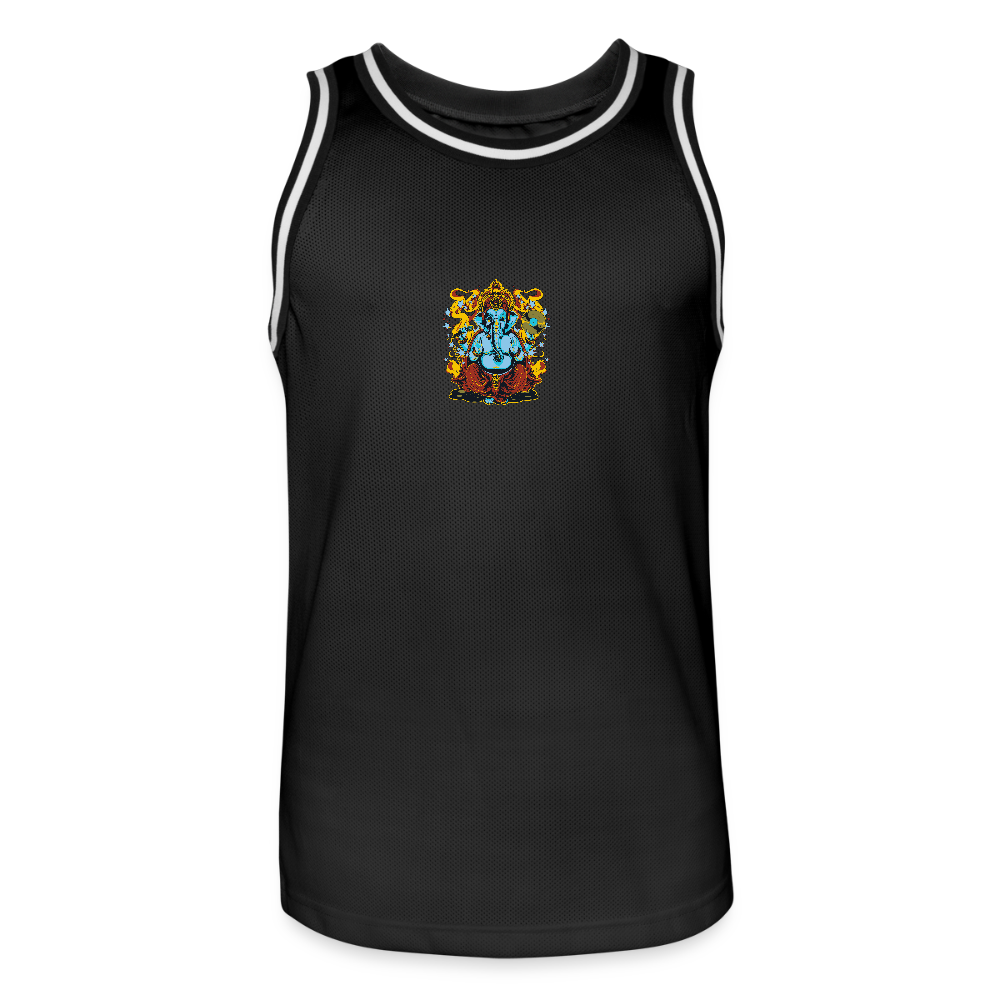 Mannen basketbal shirt - zwart/wit