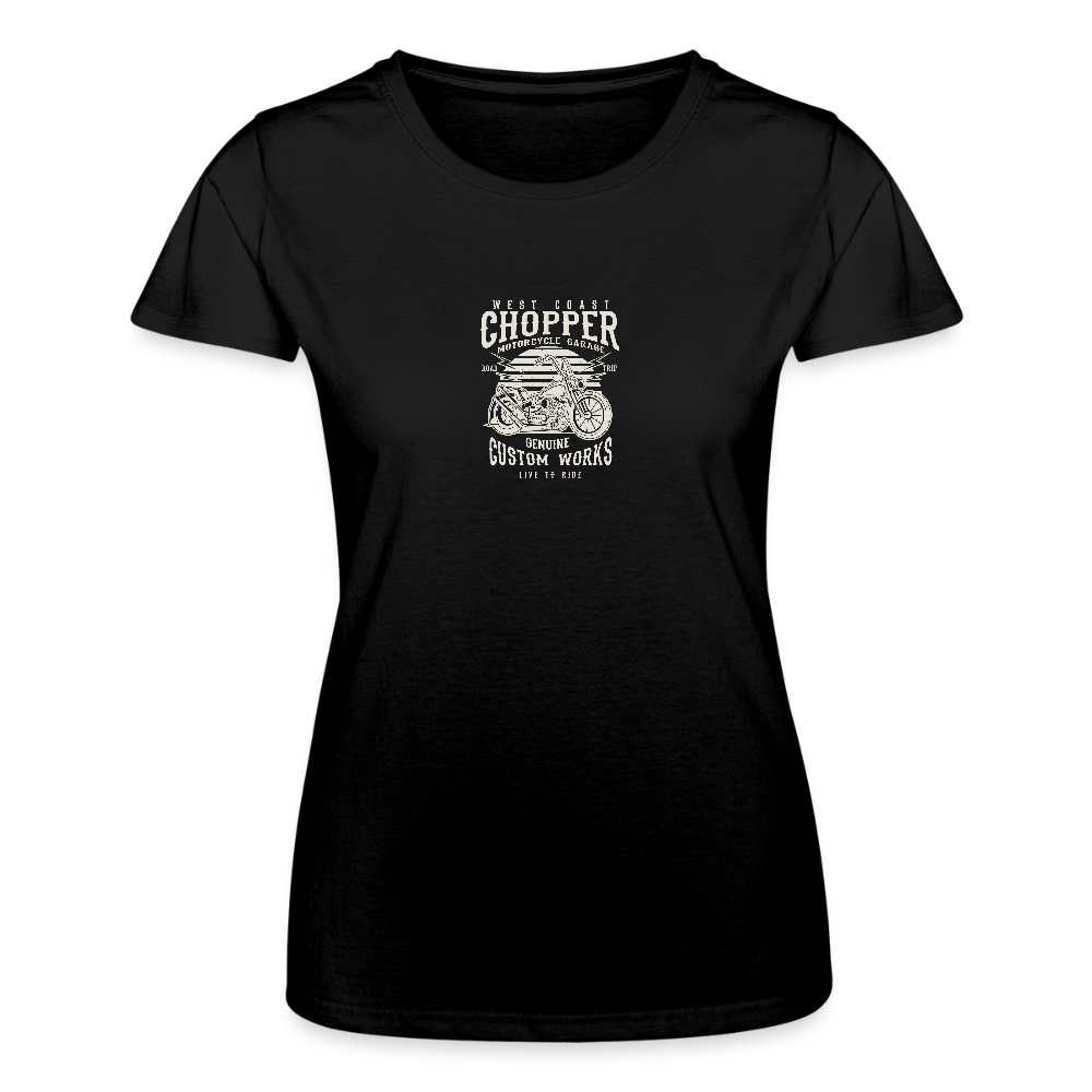 Vrouwen T-shirt van Fruit of the Loom - zwart
