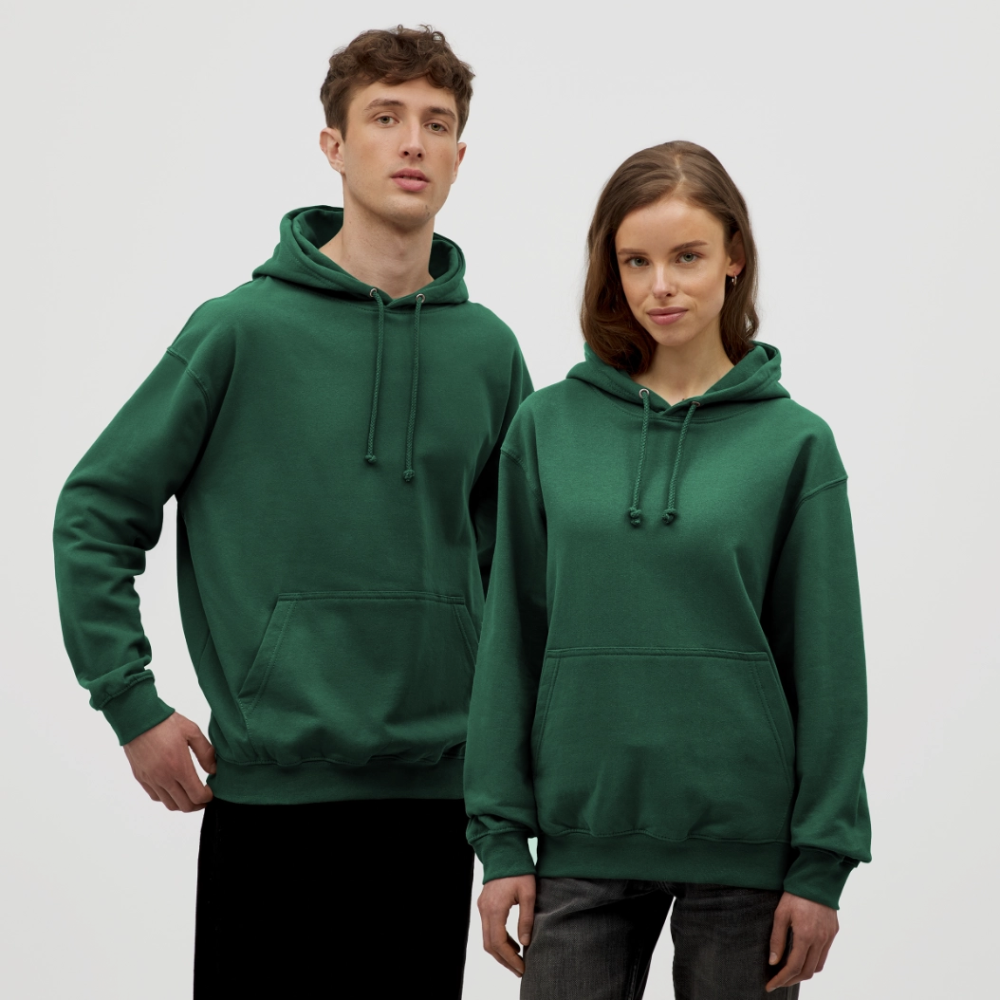 Hoodie unisex - flesgroen