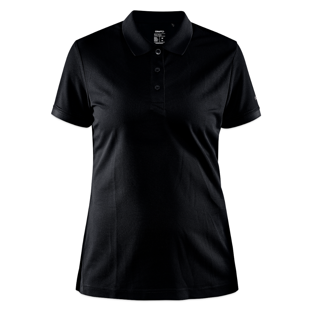 CRAFT Core Unify damespolo - zwart