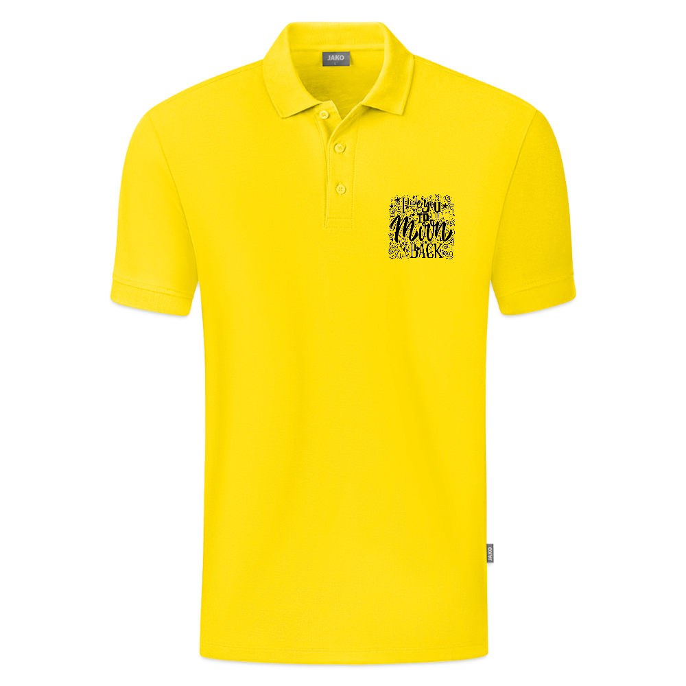 JAKO Kinderpolo Organic - geel