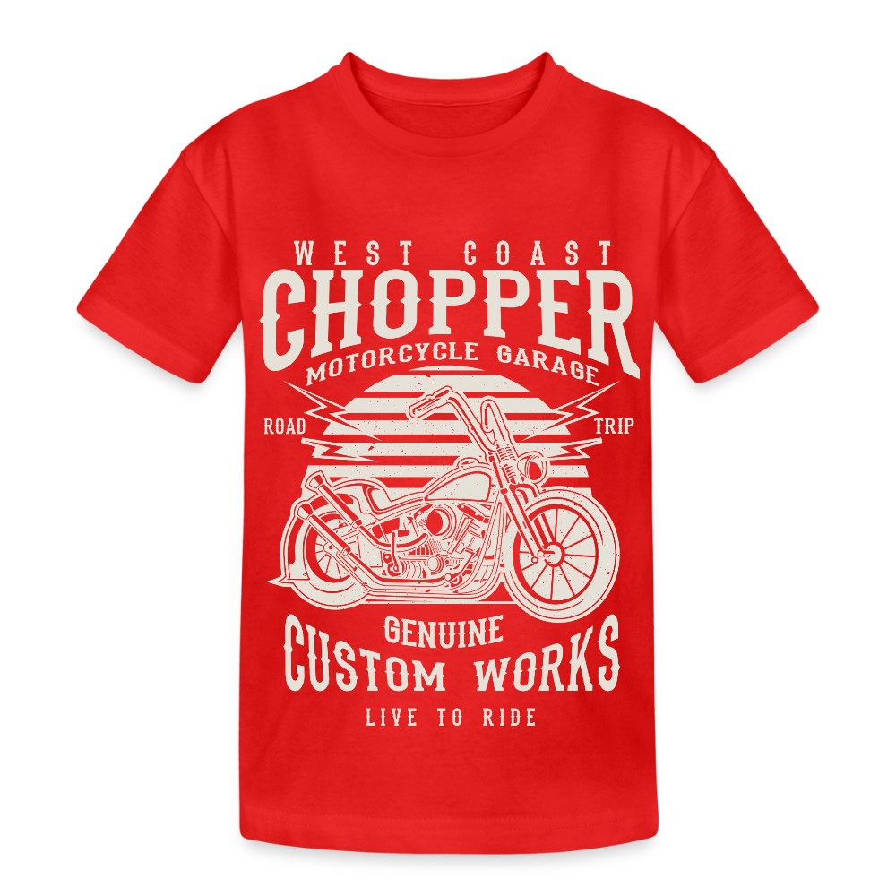 Kinderen Heavy Cotton T-shirt - rood