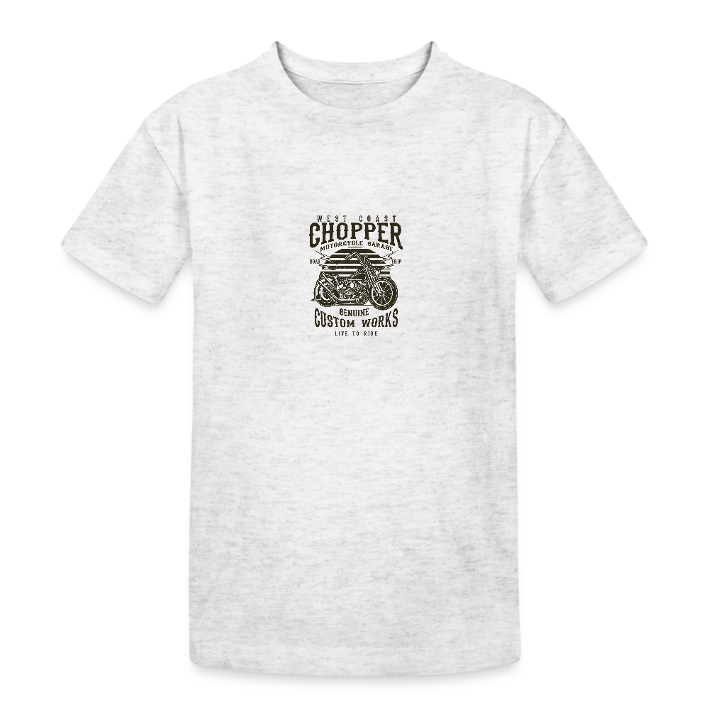 Kinderen Heavy Cotton T-shirt - heather wit
