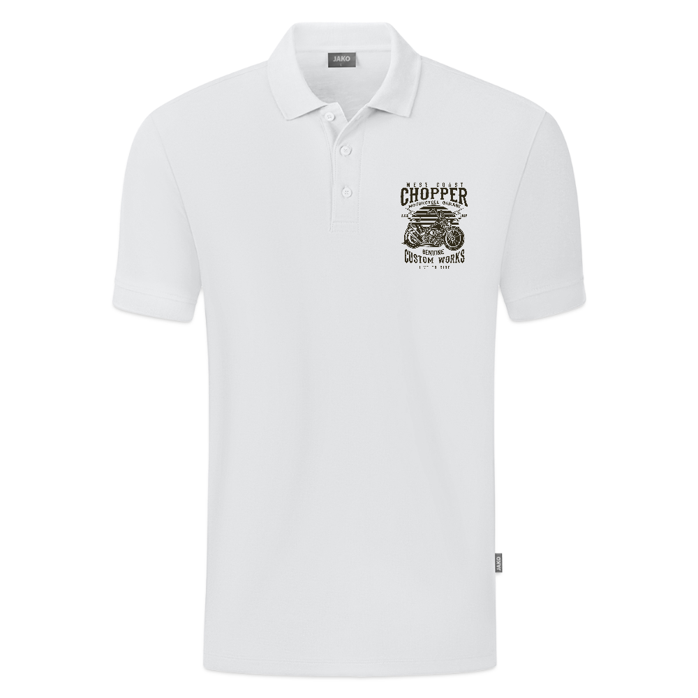 JAKO Kinderpolo Organic - wit