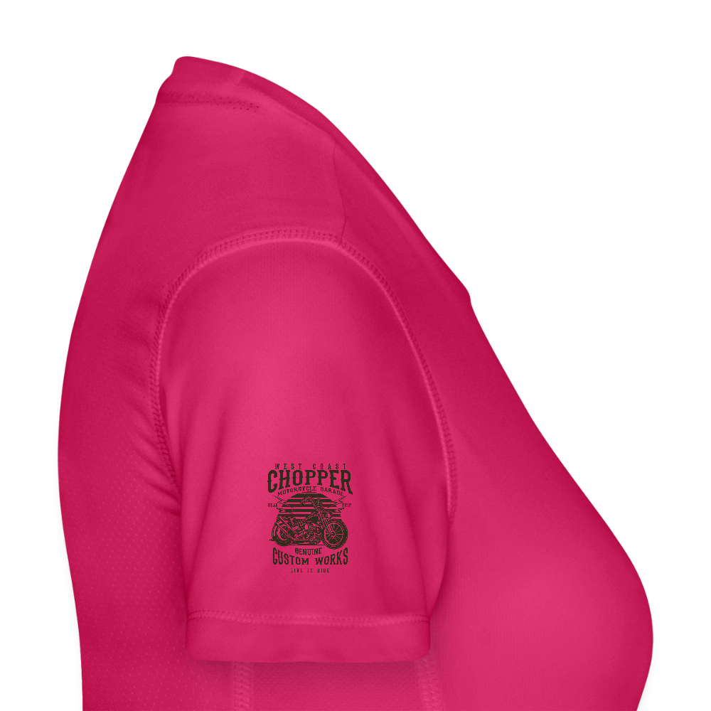 JAKO Vrouwen T-shirt Run 2.0 - donker roze